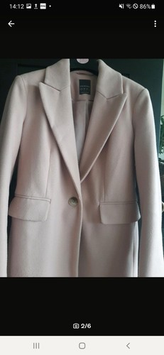 Damen wollmantel rose gr - damen,