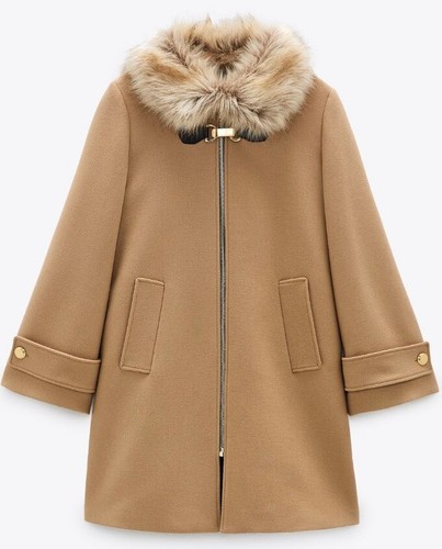 Zara wollmantel s - wollmantel,, gr.
