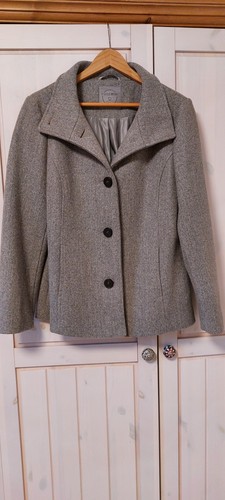 Graue damen winterjacke - graue, damen-winterjacke