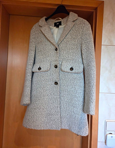 Warmer kurzmantel mit - warmer,